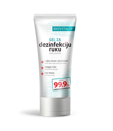 dezinficijens za ruke - gel za dezinfekciju ruku biovitalis