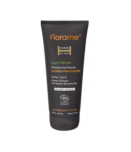 florame Vetiver Spirit Shower Shampoo